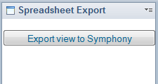 Sidebar Panel for View Export to Spreadsheet